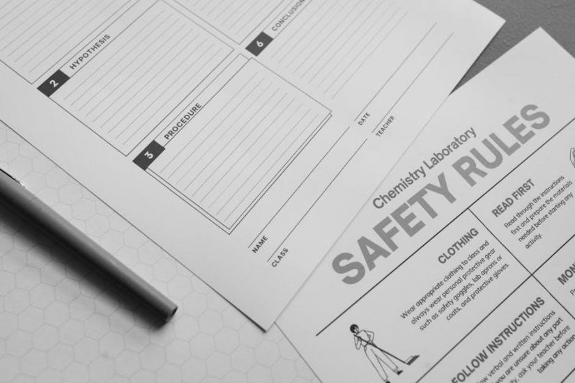 lab safety worksheet pdf